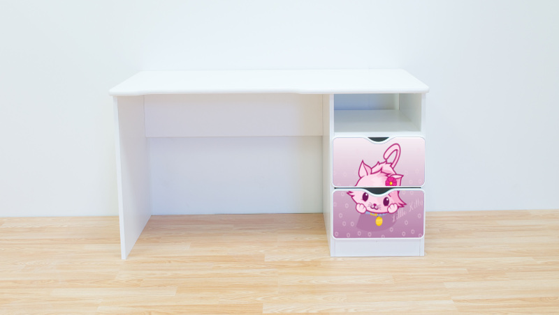 Becks písací stolík pravý Little Kitty